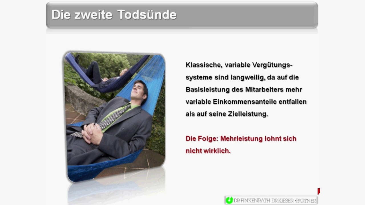 Video Variable Verguetungssysteme Todsuende Nr. 2