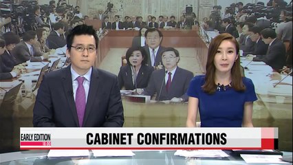 Three Cabinet minister-designates pass confirmation hearings