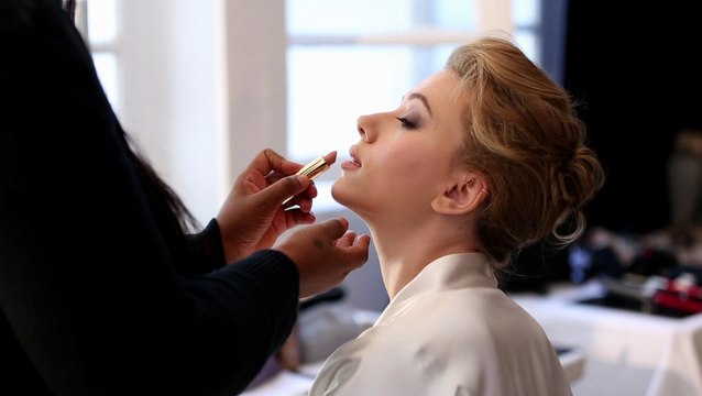 Making of de la campagne Dolce&Gabbana Make Up avec Scarlett Johansson