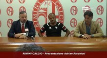 Icaro Sport. Rimini Calcio: presentazione Ricchiuti