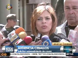 Defensa de Ceballos pide el sobreseimiento de la causa