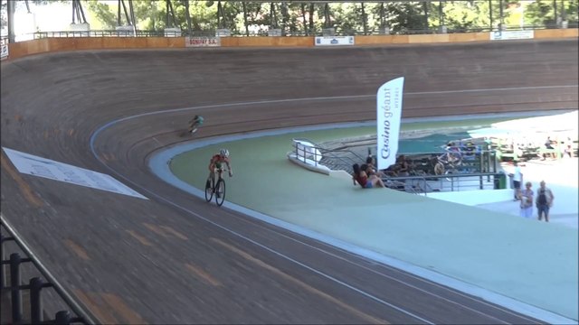 Piste Hyères vitesse minimes demi-finale Thomas Maxime