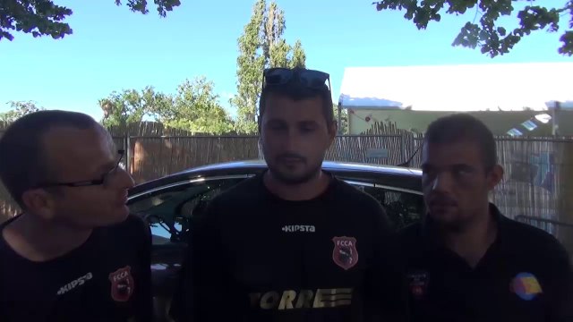 La triplette Hatchadourian réagit à sa qualification en demi-finales du Mondial à Pétanque 2014