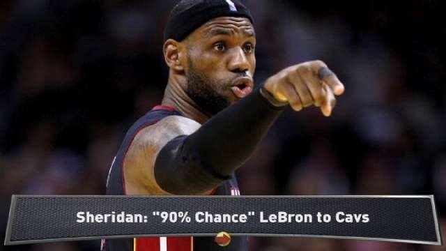 90% Chance LeBron Signs with Cavs