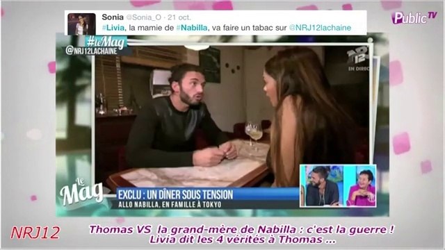 Public Zap : La grand-mère de Nabilla dit les 4 vérités à Thomas : Thomas est trop froute, froute , froute !