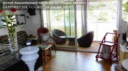 A vendre - Appartement - Six Fours les Plages (83140) - 1 pièce - 25m²