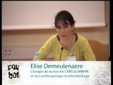 Colloque 2014 - E. Demeulenaere - la diversité des approches disciplinaires pour aborder le thème des savoirs agro-écologiques