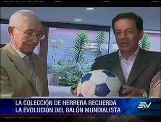 Esta es la colección de balones de fútbol más grande del Ecuador