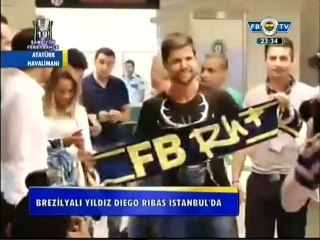 Diego Ribas İstanbul'da