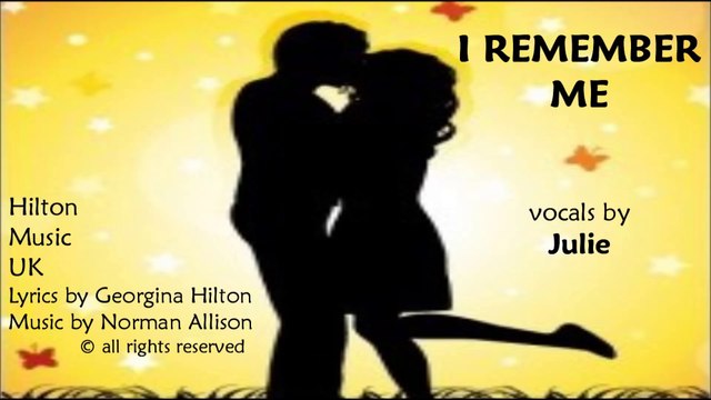 'I REMEMBER ME' a break-up girl pop song from Hilton Music UK