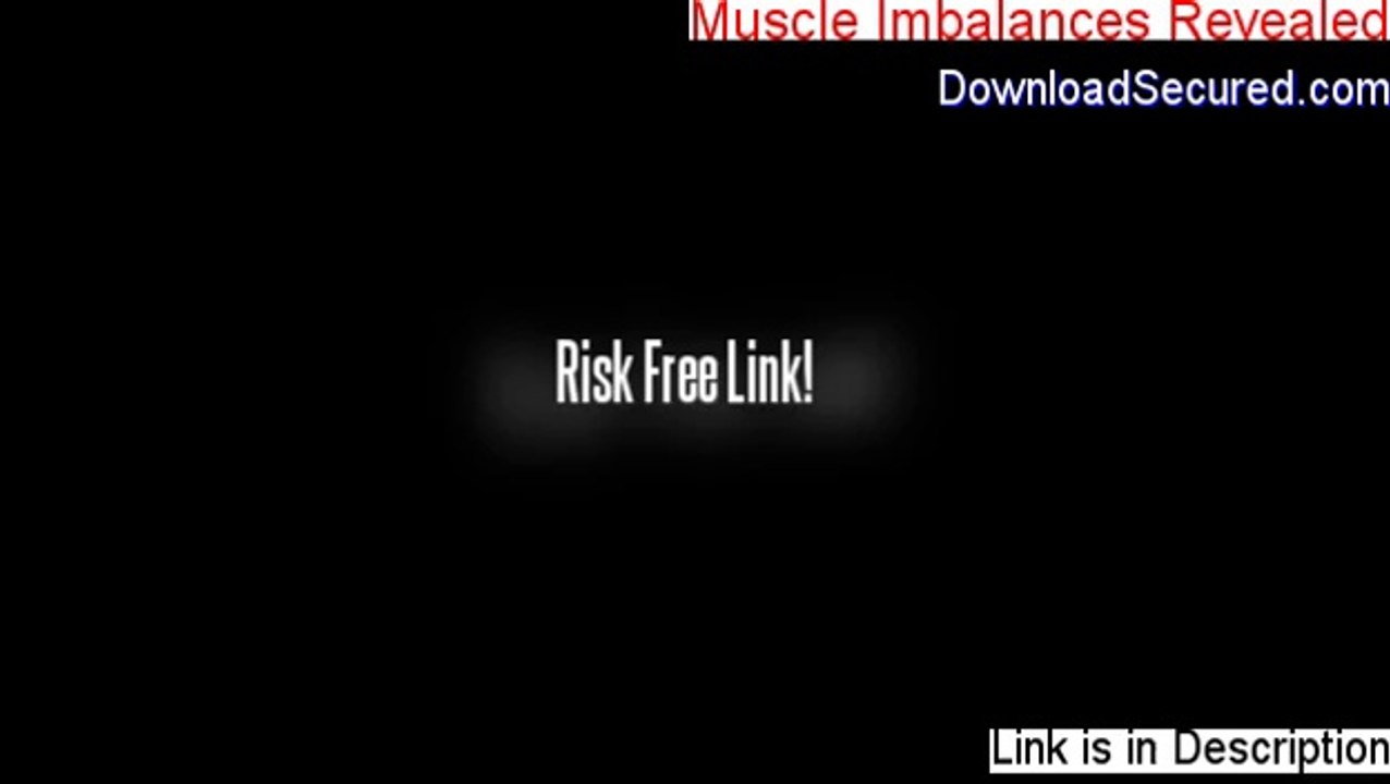 Muscle Imbalances Revealed Free Download (Legit Download)