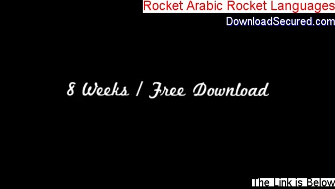 Rocket Arabic Rocket Languages Download (Download Here 2014)