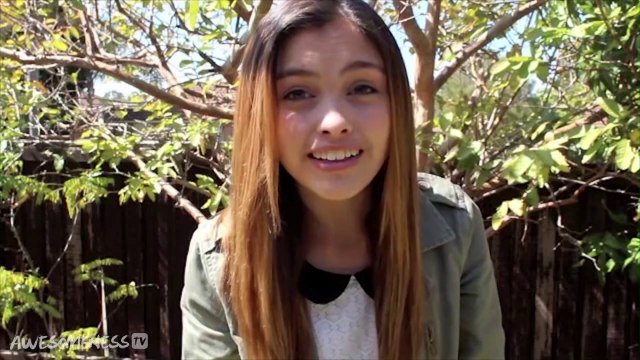 Gangnam Style Eyebrow Dance - Girl With A Funny Talent 2.0 Sarah Ellen - Randomness