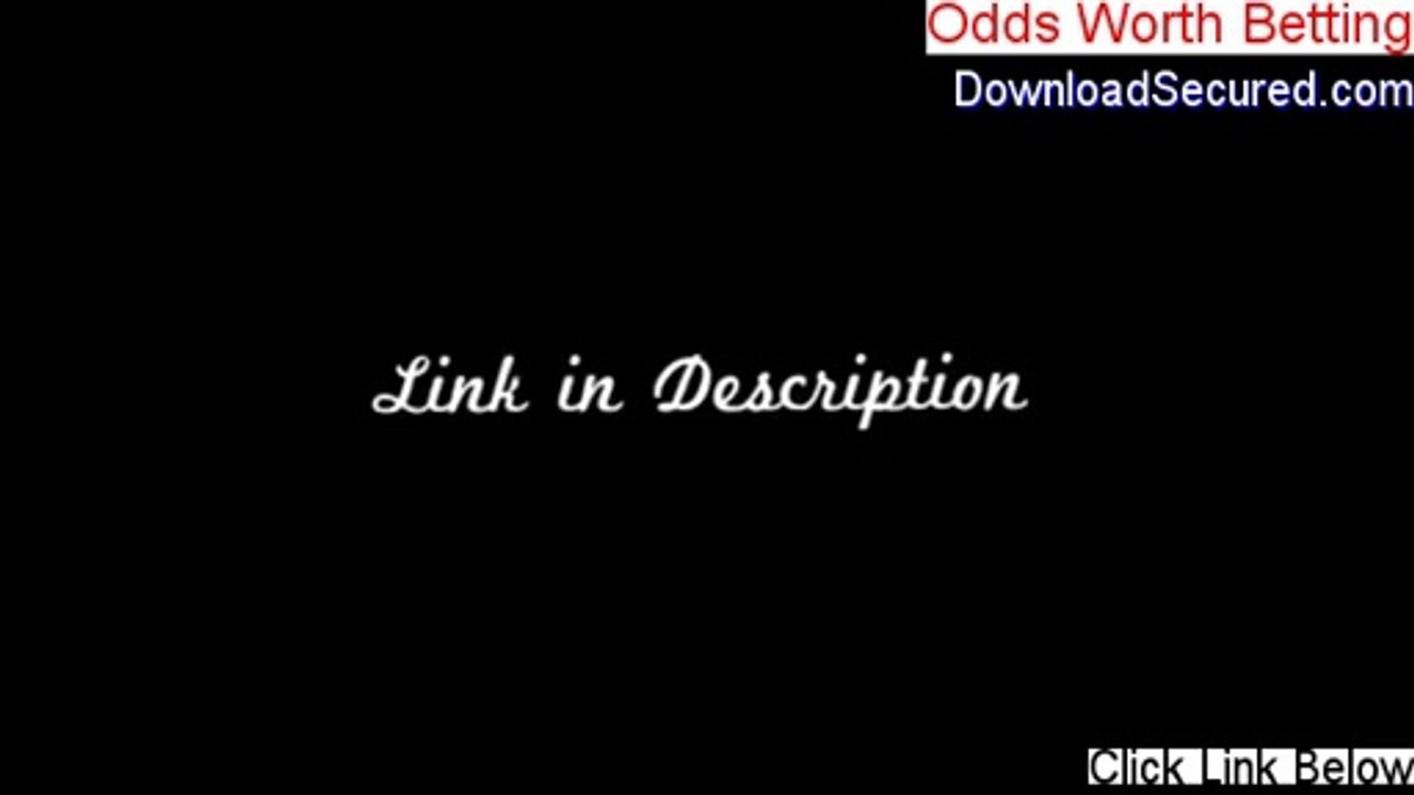 Odds Worth Betting Download PDF - Instant Download 2014