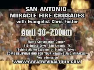 IGNITE THE FIRE TOUR / EVANGELIST CHRIS FOSTER