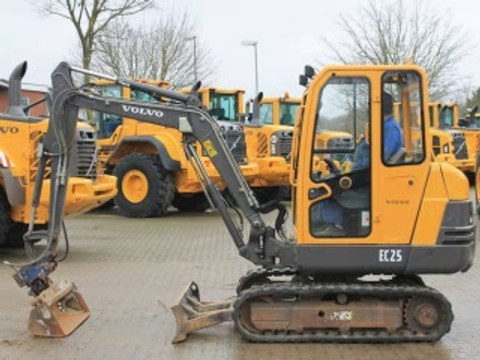 Volvo EC25 Compact Excavator Service Repair Manual INSTANT DOWNLOAD