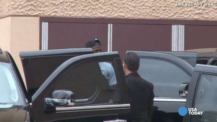LeBron James keeps his poker face