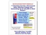 Discount on Niche Blogging Profits - What Gurus Do Not Share About Making $ Online