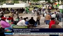Labriegos paraguayos denuncian políticas anticampesinas