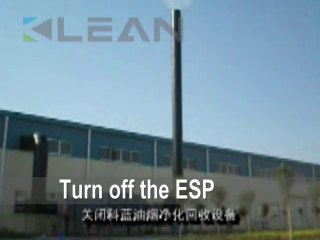 Klean ESP purifying efficiency demo