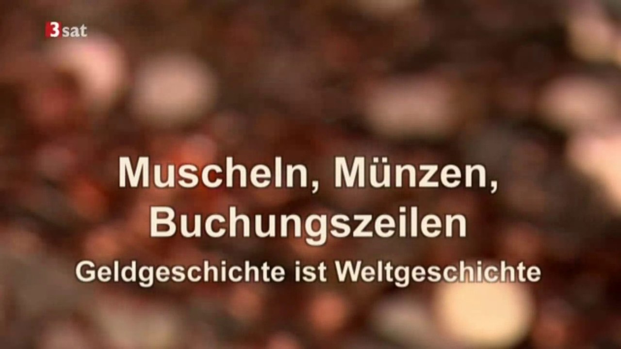 Geldgeschichte ist Weltgeschichte - 2012 - Muscheln, Münzen, Buchungszeilen - by ARTBLOOD