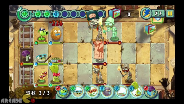 Plants Vs Zombies All Stars Anicent Egypt NEW World Day 17-20 Part 16
