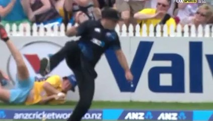 Astonishing catch by BALL BOY in cricket!!! Give the kid a game!!!_x264
