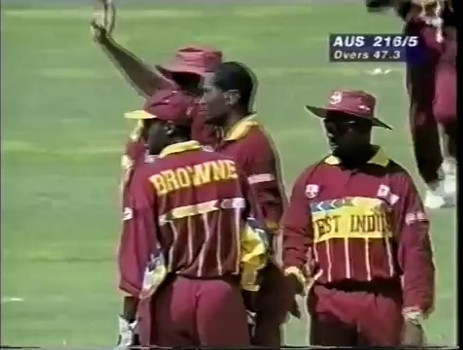 Ricky Ponting 102 vs West Indies WORLD CUP 1996