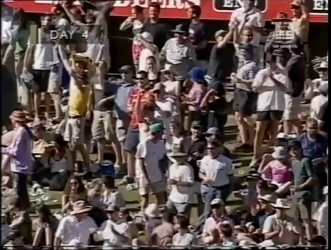 Sachin Tendulkar SHOULDER LBW vs Glenn McGrath Adelaide 1999