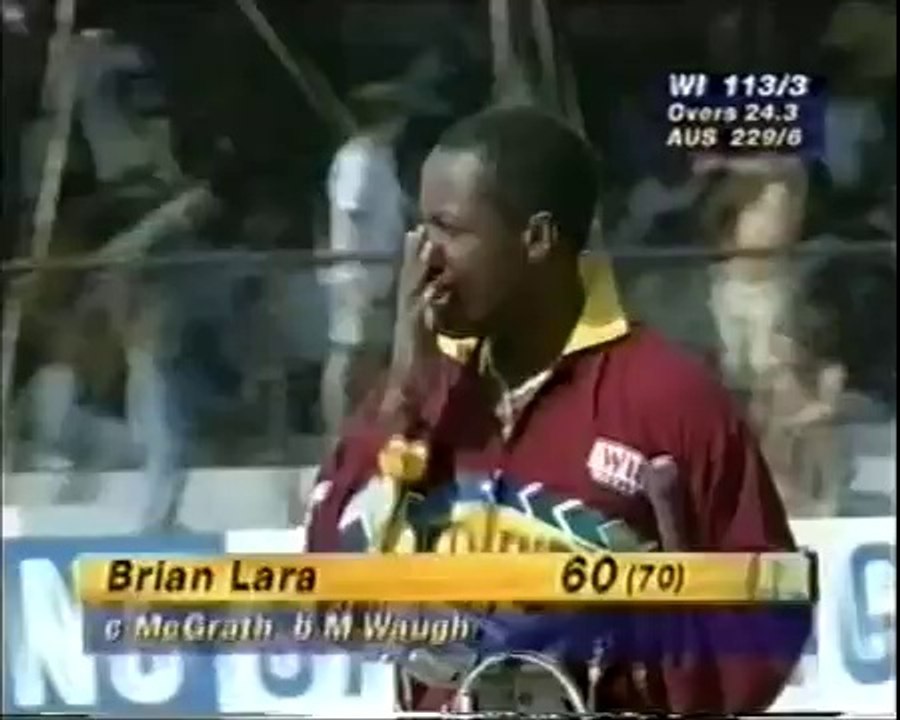 Richie Richardson 93 vs Australia 1996 WORLD CUP
