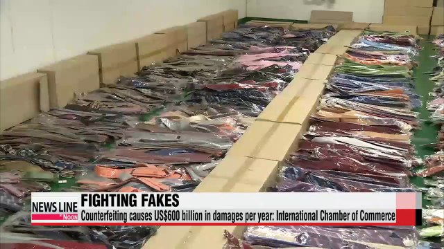Korea fights counterfeit goods with international standards