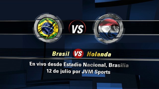 Ver partido Brasil contra Holanda Mundial Brasil 2014