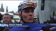 Cyclisme / Arnaud Démare découvre le Tour de France - 12/07