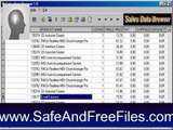 Get Sales Data Browser 2.1 Serial Number Free Download