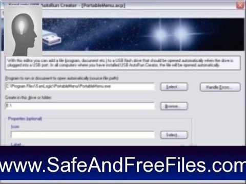 Get SamLogic USB AutoRun Creator 1.1.1 Serial Number Free Download