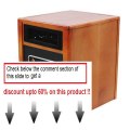 Best Deals Dr Infrared Heater Quartz   PTC Infrared Portable Space Heater - 1500 Watt UL Listed  Produces 60% More Heat with Advanc... Review
