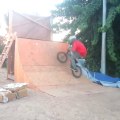 Fail BMX Riders Wheel Falls Off Trying A Tailwhip - BMX