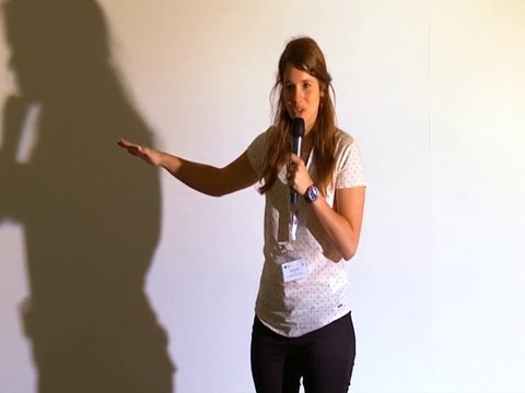 Floriane TISSOT doctorante à l'IRCAN (CNRS-Inserm-UNS), participante 2014 au concours Ma thèse en 180 secondes en PACA