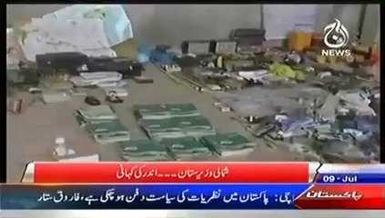 Live With Talat (9th July 2014) Shumali Waziristan......Andar Ki Kahani