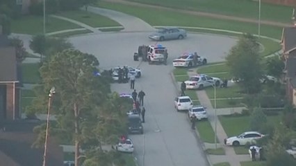 Texas gunman surrenders to police