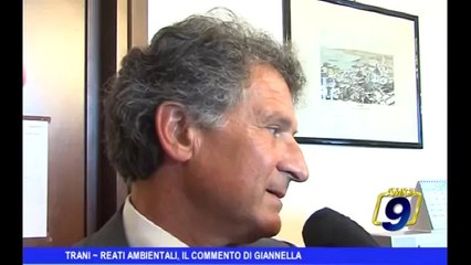 Trani | Reati ambientali, il commento di Giannella