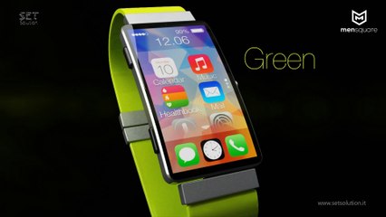 Concept d'une iWatch sous iOS 8 avec recharge sans fil