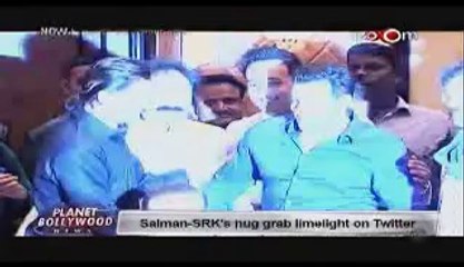 Twitter Users  Make Fun Of Salman And SRK's   Hug  10th July 2014