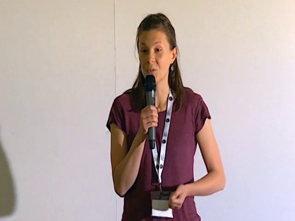 Ivana Strazic, Doctorante au laboratoire IBV – Institut de biologie Valrose (UMR CNRS-UNS), participante 2014 au concours "Ma thèse en 180 secondes" en PACA