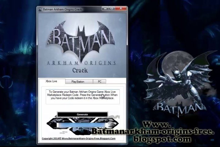 Batman: Arkham Origins for Xbox 360 and PS3.