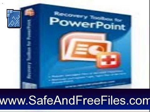 Get Recovery Toolbox for PowerPoint 2.2 Activation Code Free Download
