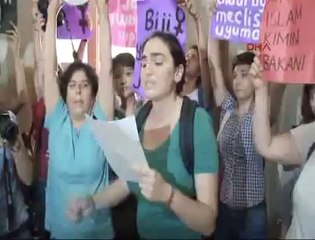 Kadınlardan cinayetlere karşı işgal! I www.halkinhabercisi.com