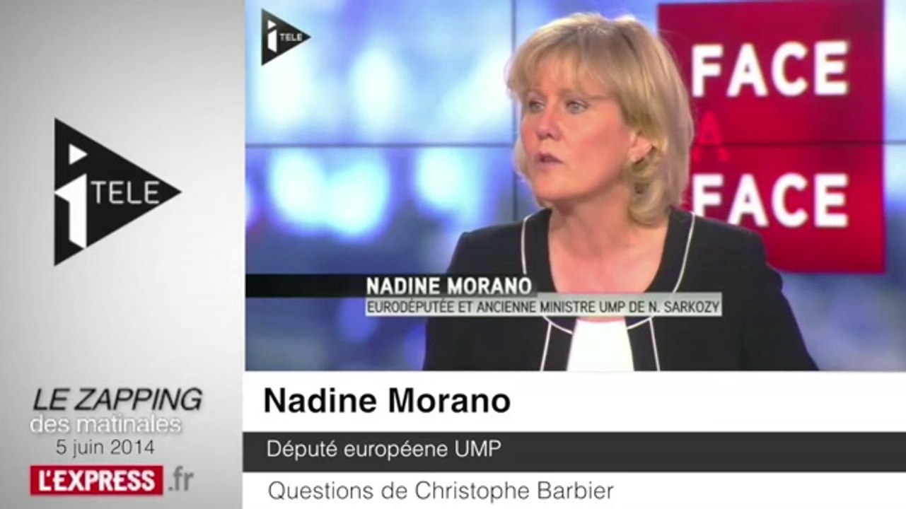 Nadine Morano: "Nicolas Sarkozy va revenir" - zapping