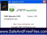 Get SWF Maestro SCR 2.0 Serial Key Free Download