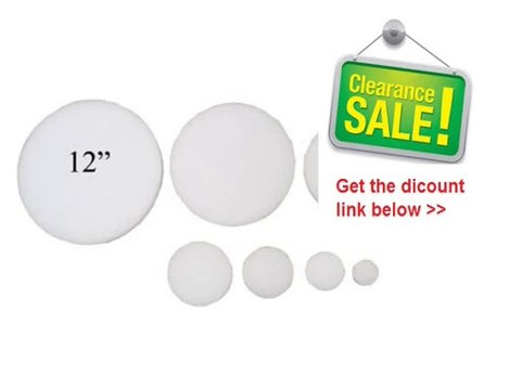 Best Deals 12 x 1 Styrofoam Arts & Crafts Discs Circles (12 Pack) Review